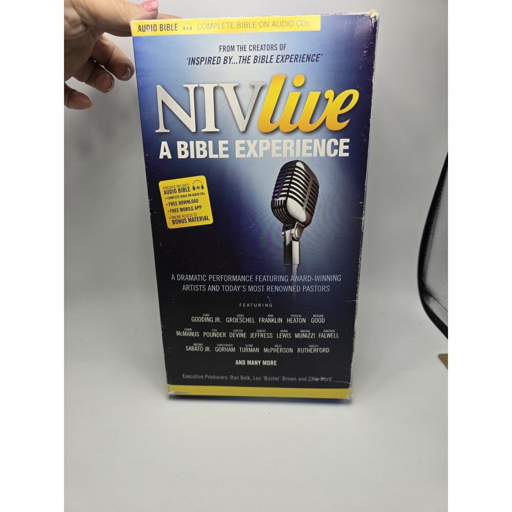 NIV Live A Bible Experience: Complete Bible On Audio CDs